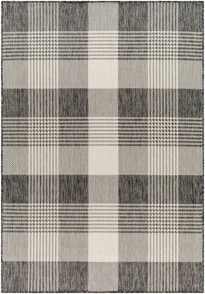 Camden Rug in Gingham Black