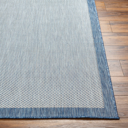 Camden Rug in Honeycomb Denim