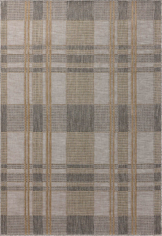 Birch Rug in Bone/Gold