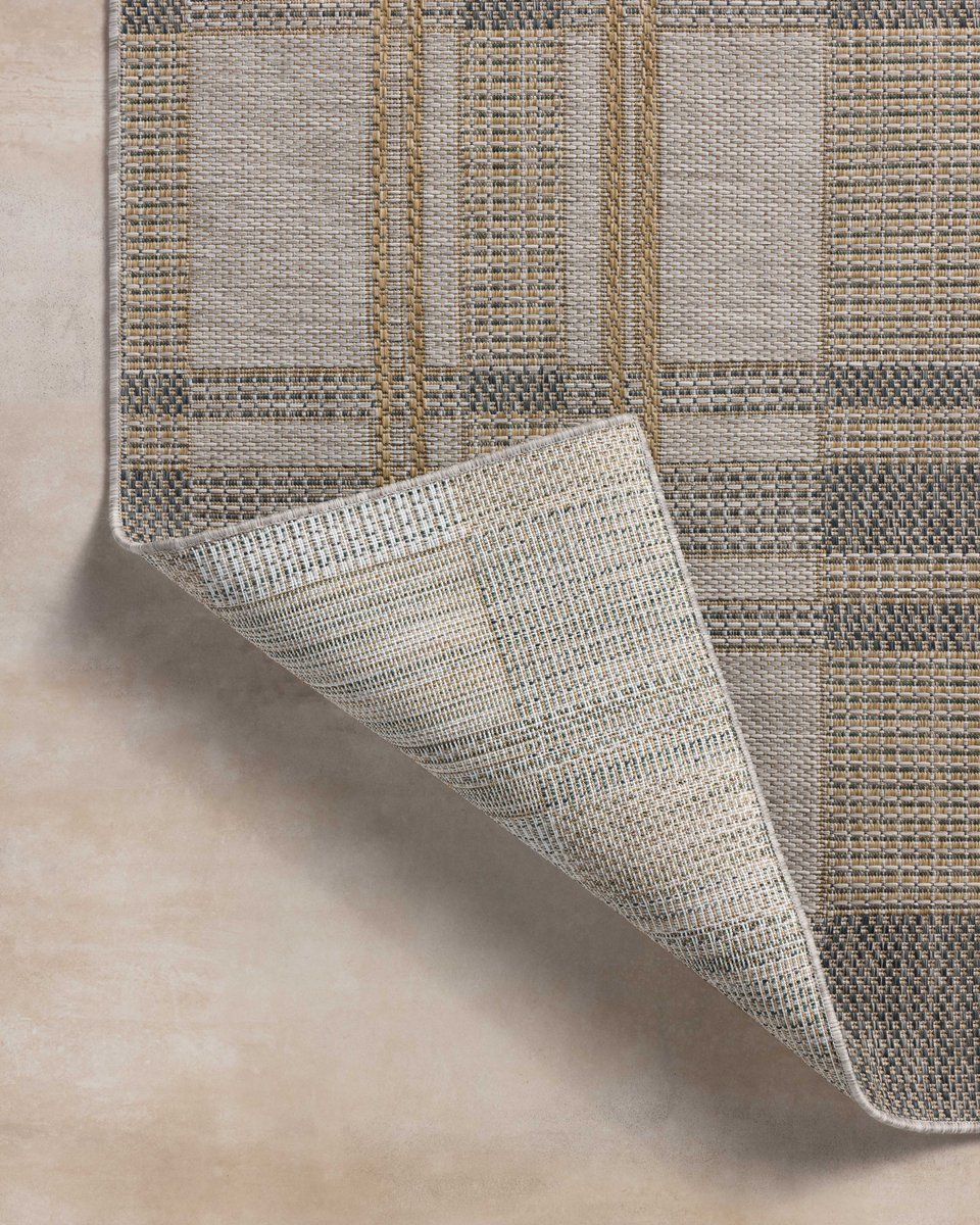 Birch Rug in Bone/Gold