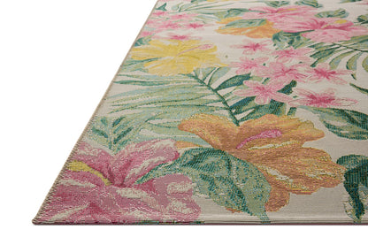 Bouquet Rug in Ivory/Sunrise