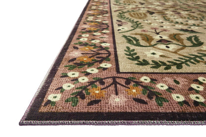 Woodland Rug in Aubergine