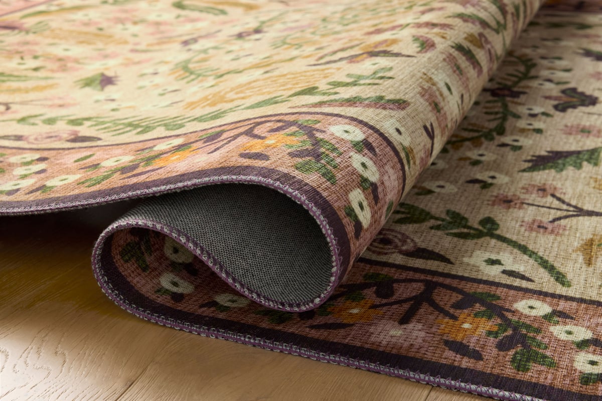 Woodland Rug in Aubergine