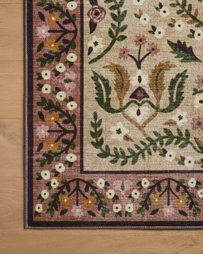 Woodland Rug in Aubergine