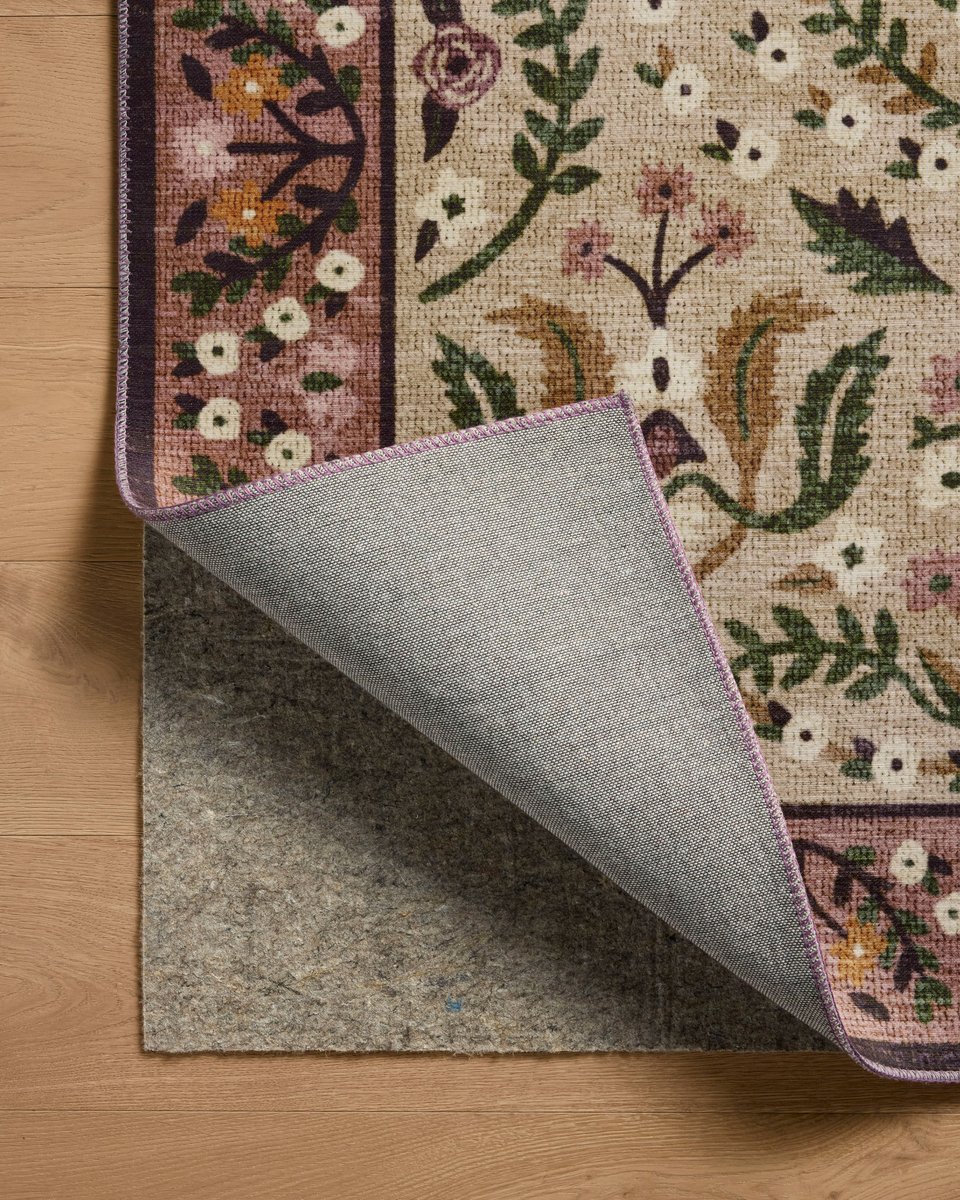Woodland Rug in Aubergine