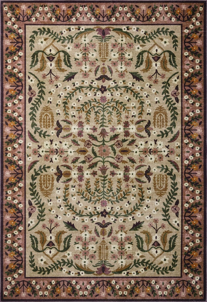 Woodland Rug in Aubergine