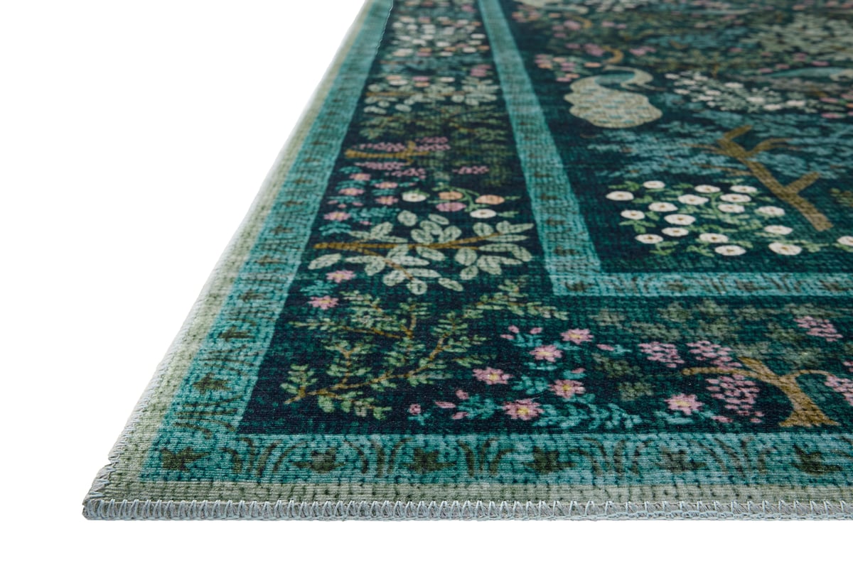 Woodland Rug in Teal
