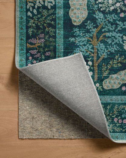 Woodland Rug in Teal
