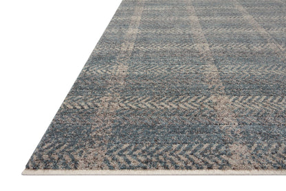 Erin Rug in Blue/Beige