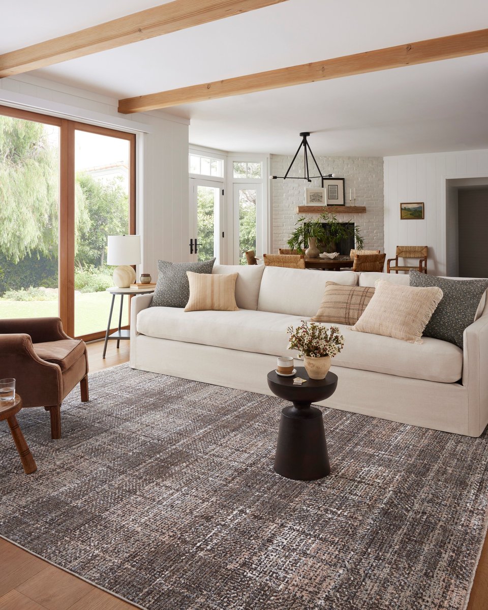 Erin Rug in Graphite/Multi