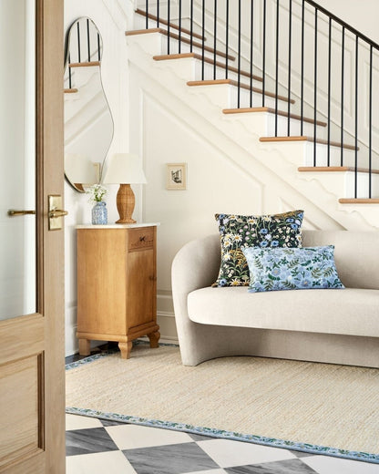 Costa Rug in Wildwood Ivory/Periwinkle