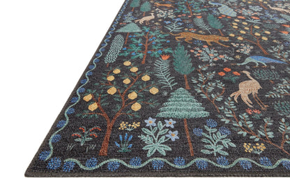Folklore Rug in Forest Black