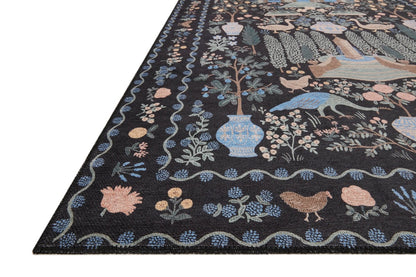 Folklore Rug in Camont Black