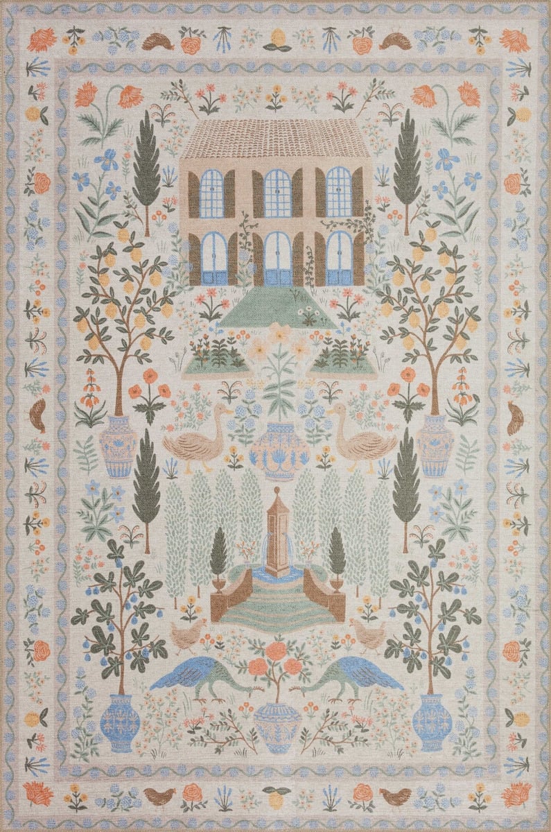 Folklore Rug in Camont Light Blue