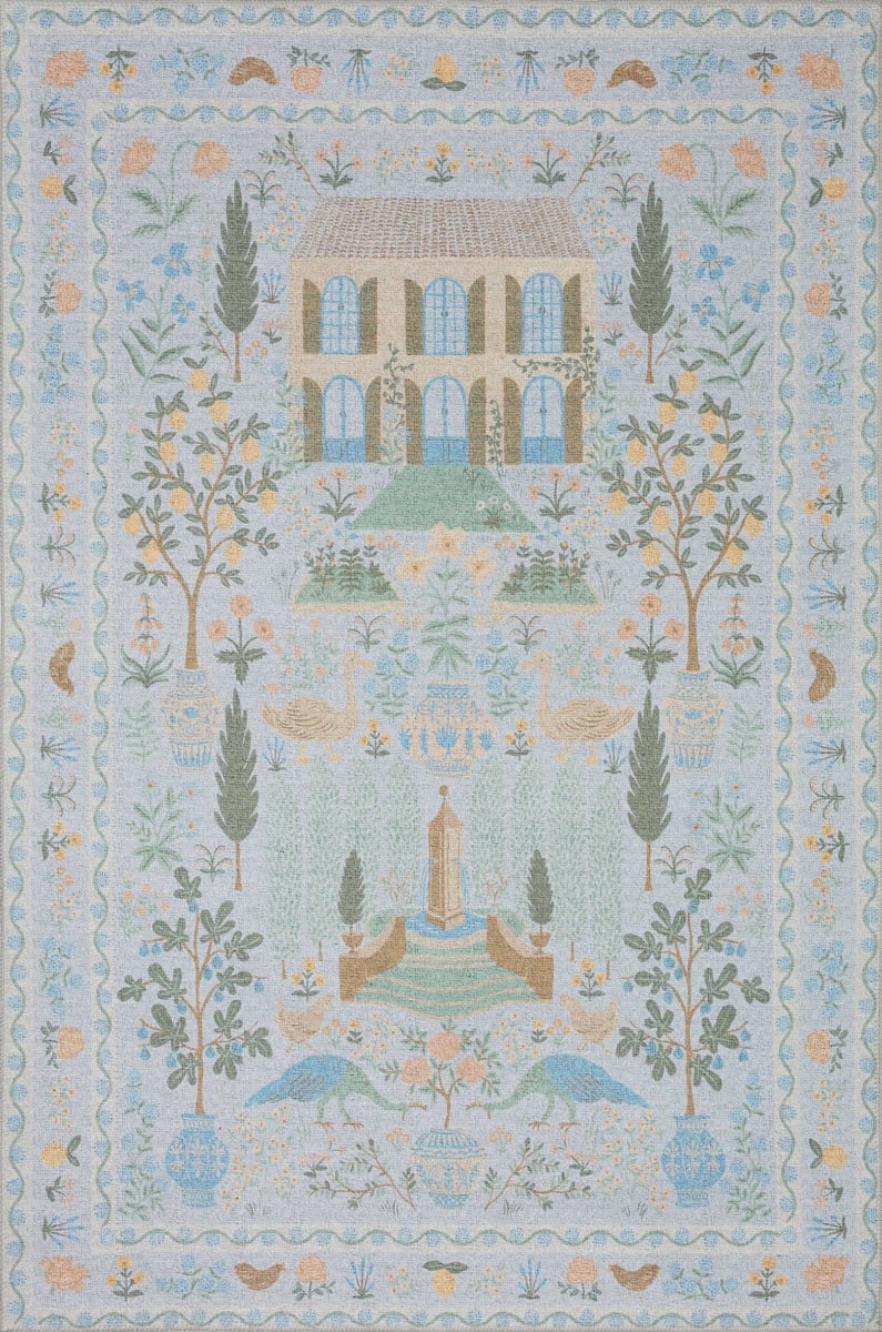 Folklore Rug in Camont Light Blue
