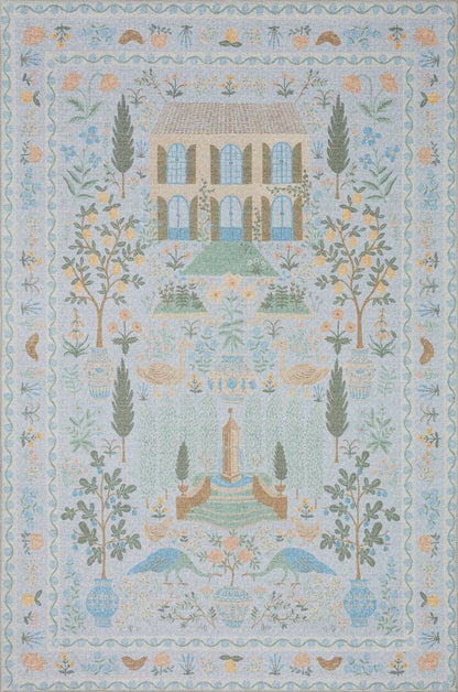 Folklore Rug in Camont Light Blue