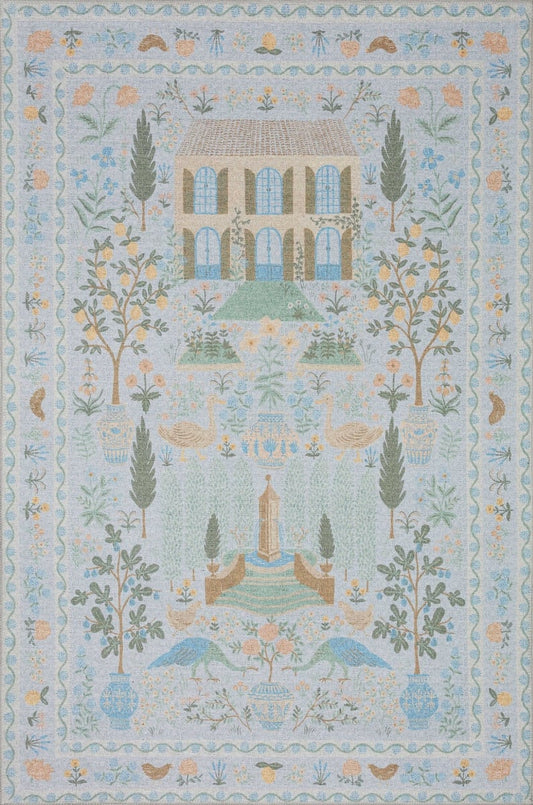 Folklore Rug in Camont Light Blue