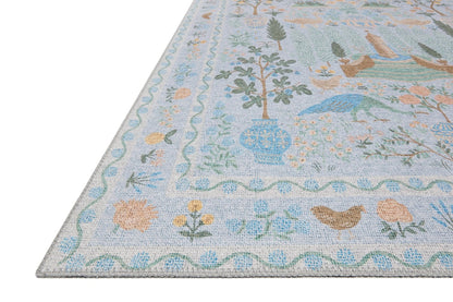 Folklore Rug in Camont Light Blue