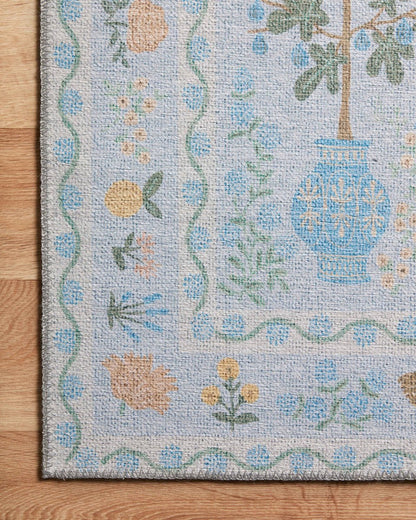 Folklore Rug in Camont Light Blue