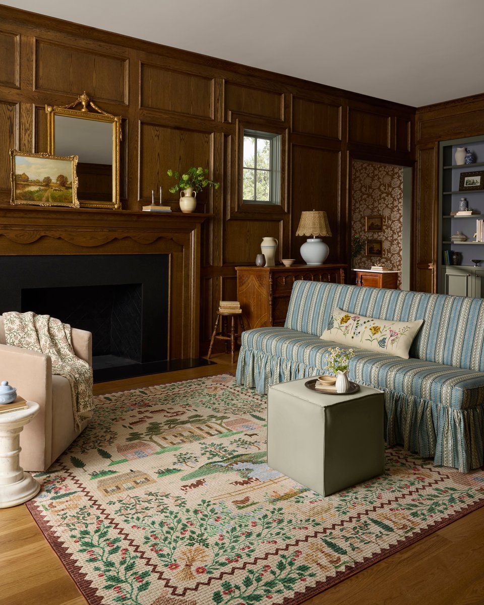 Orchard Rug in Antique Ivory/Multi