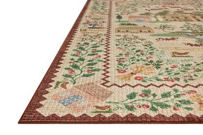 Orchard Rug in Antique Ivory/Multi
