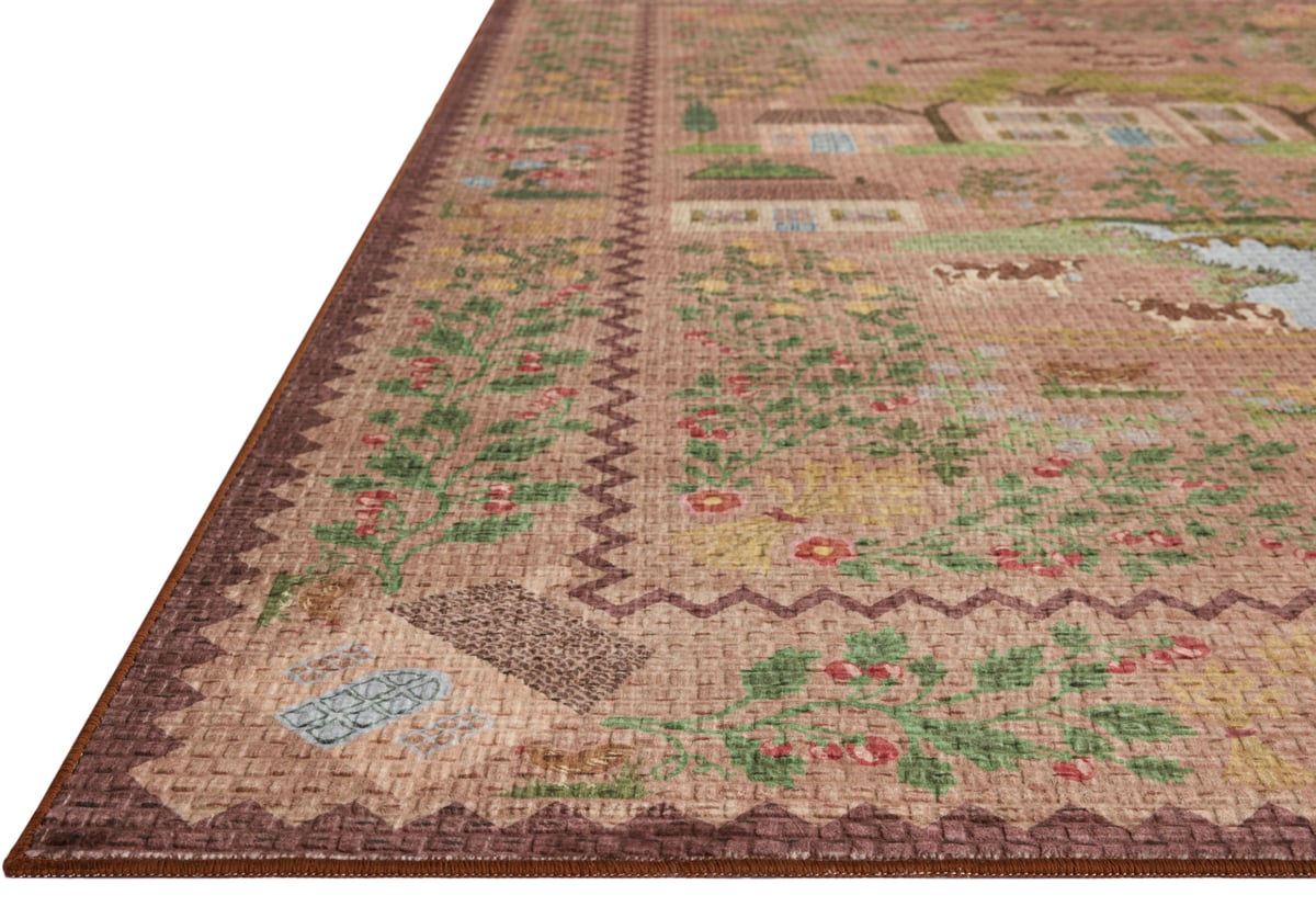 Orchard Rug in Mauve/Multi