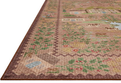 Orchard Rug in Mauve/Multi