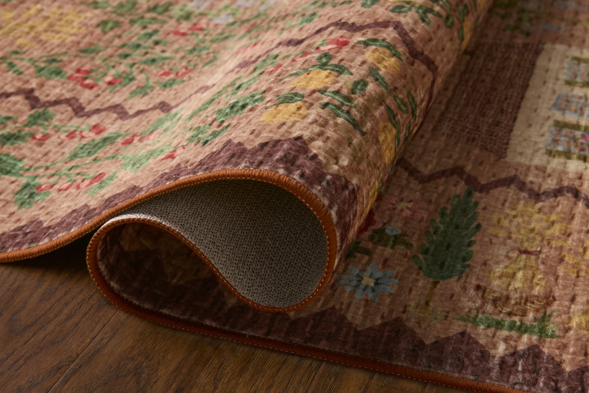Orchard Rug in Mauve/Multi