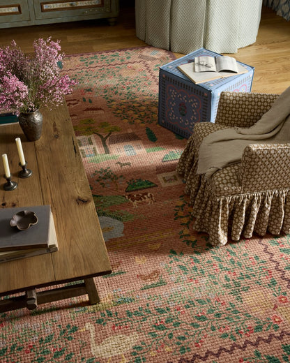 Orchard Rug in Mauve/Multi