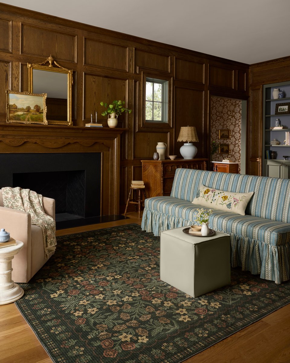 Orchard Rug in Forest/Multi