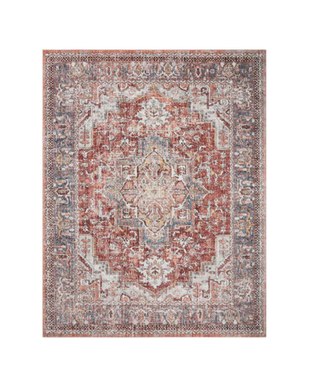 Alyssa Rug in 06 RustMulti