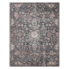 Alyssa Rug in Charcoal_Rust