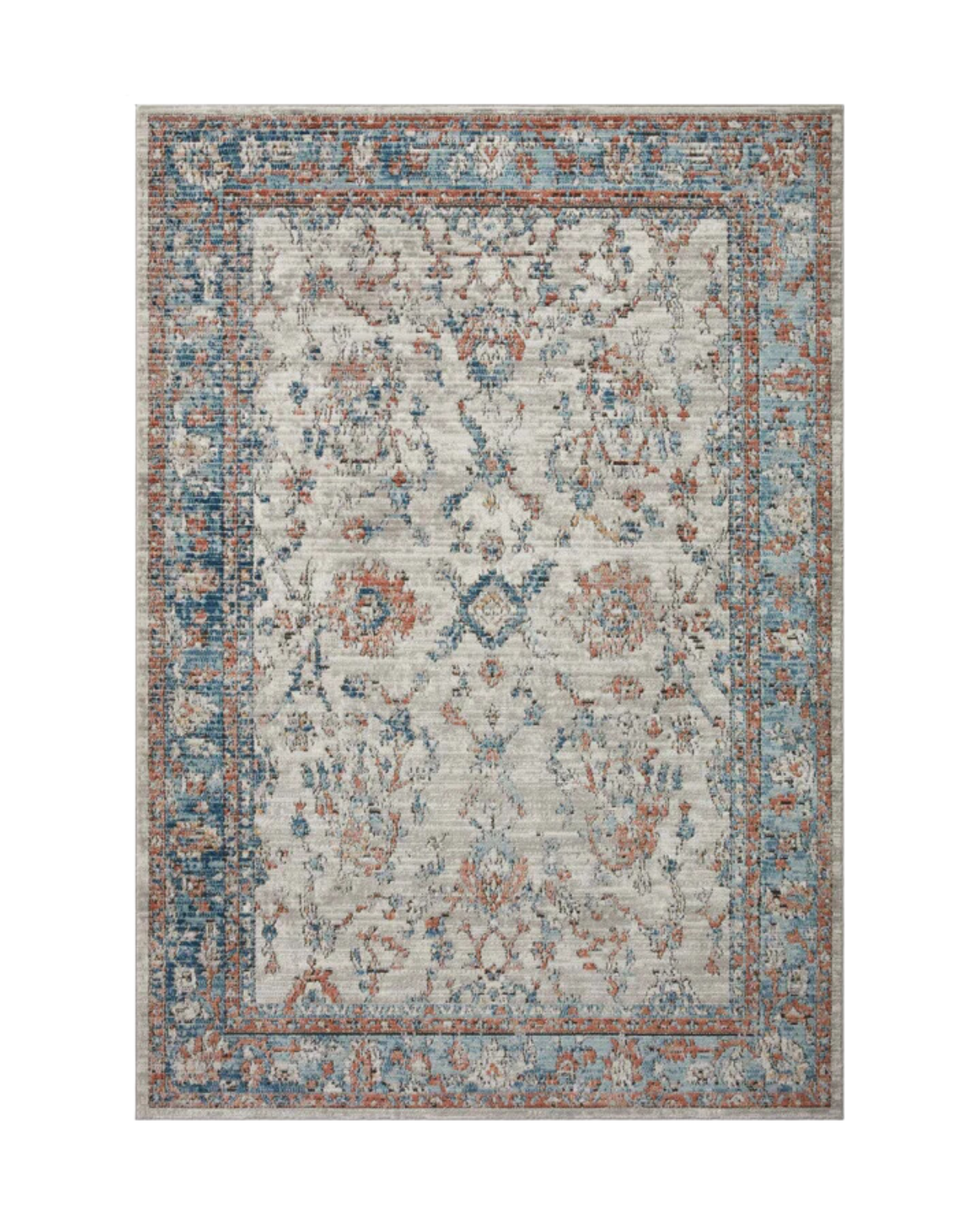 Hazel Rug in DoveMulti
