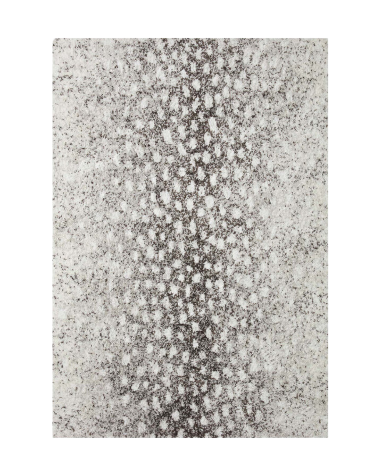 Plume Rug in Grey_White