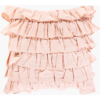Ruffle Cushion in Pink