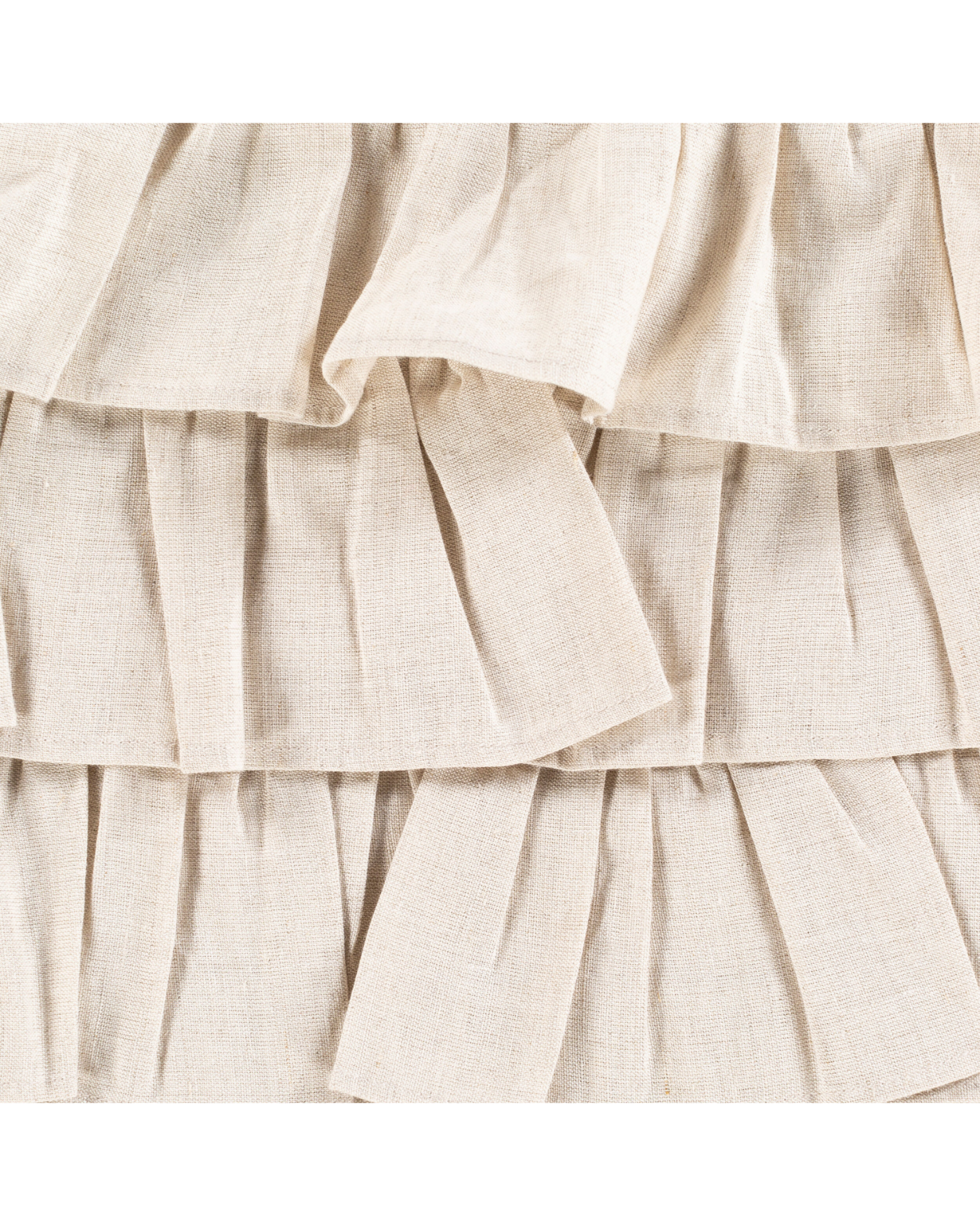 Ruffle Cushion in White (3)