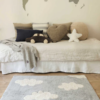 Washable Rug in Clouds Grey (2)