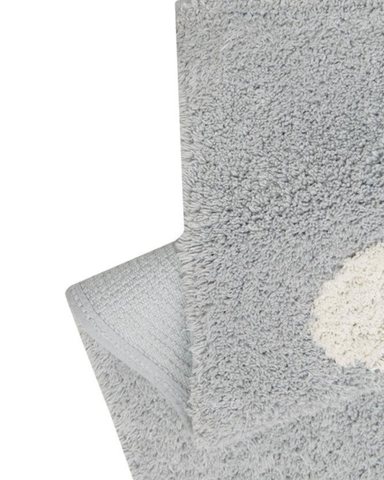 Washable Rug in Clouds Grey (3)