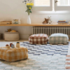 Washable Rug in Kitchen Tiles Blue Sage (5)