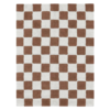 Washable Rug in Kitchen Tiles Toffee