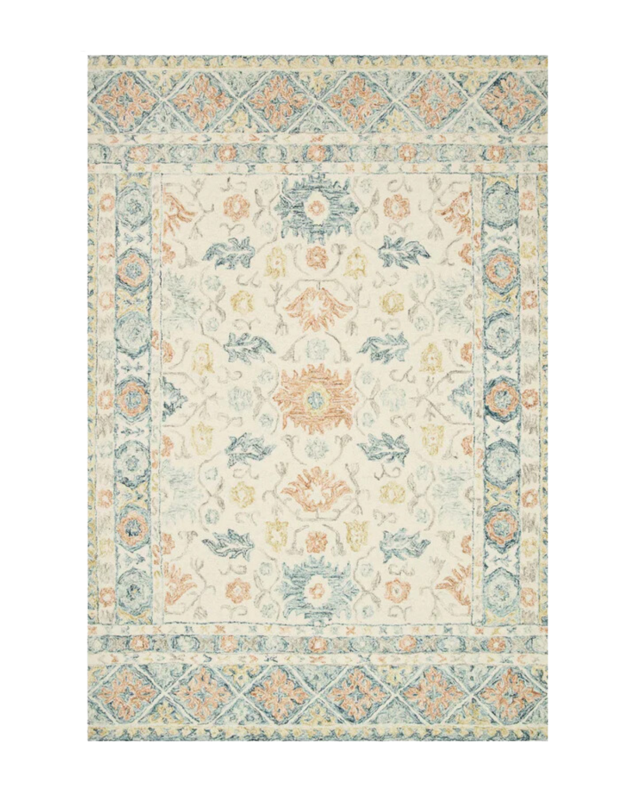 Kelly Rug in Ivory_Multi
