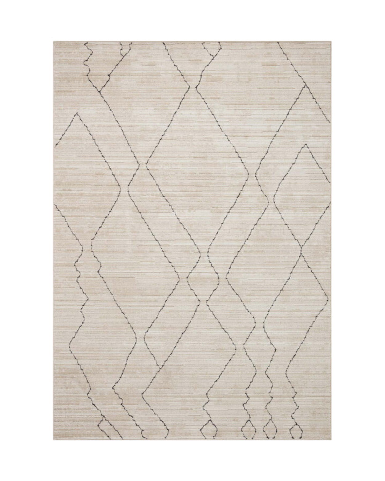 Hunter Rug in SandCharcoal