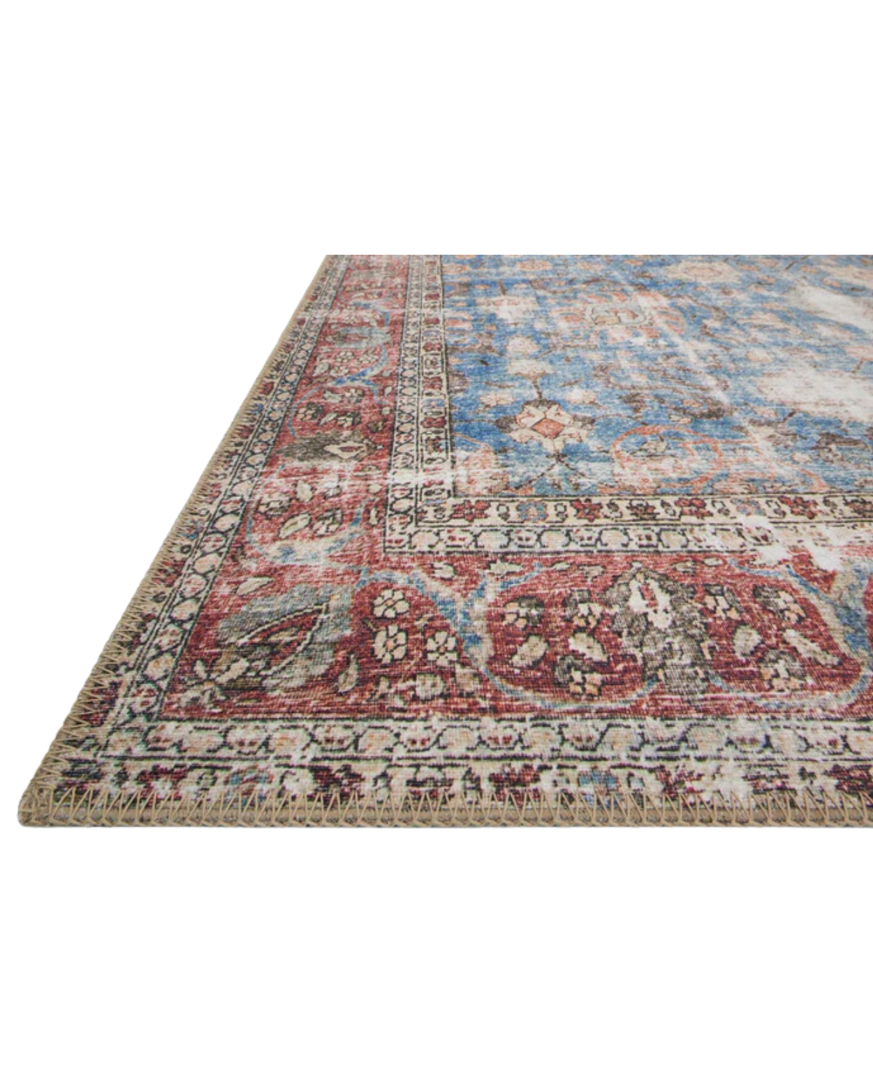Eleanor Rug in Blue_Brick (3)