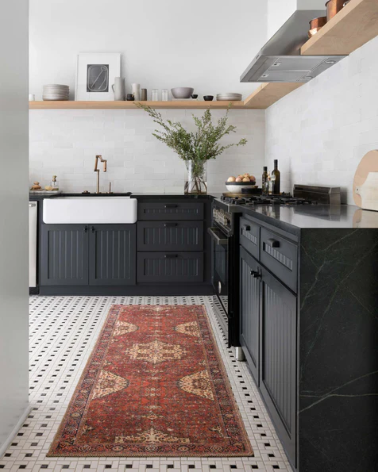 Eleanor Rug in Red _ Navy (3)