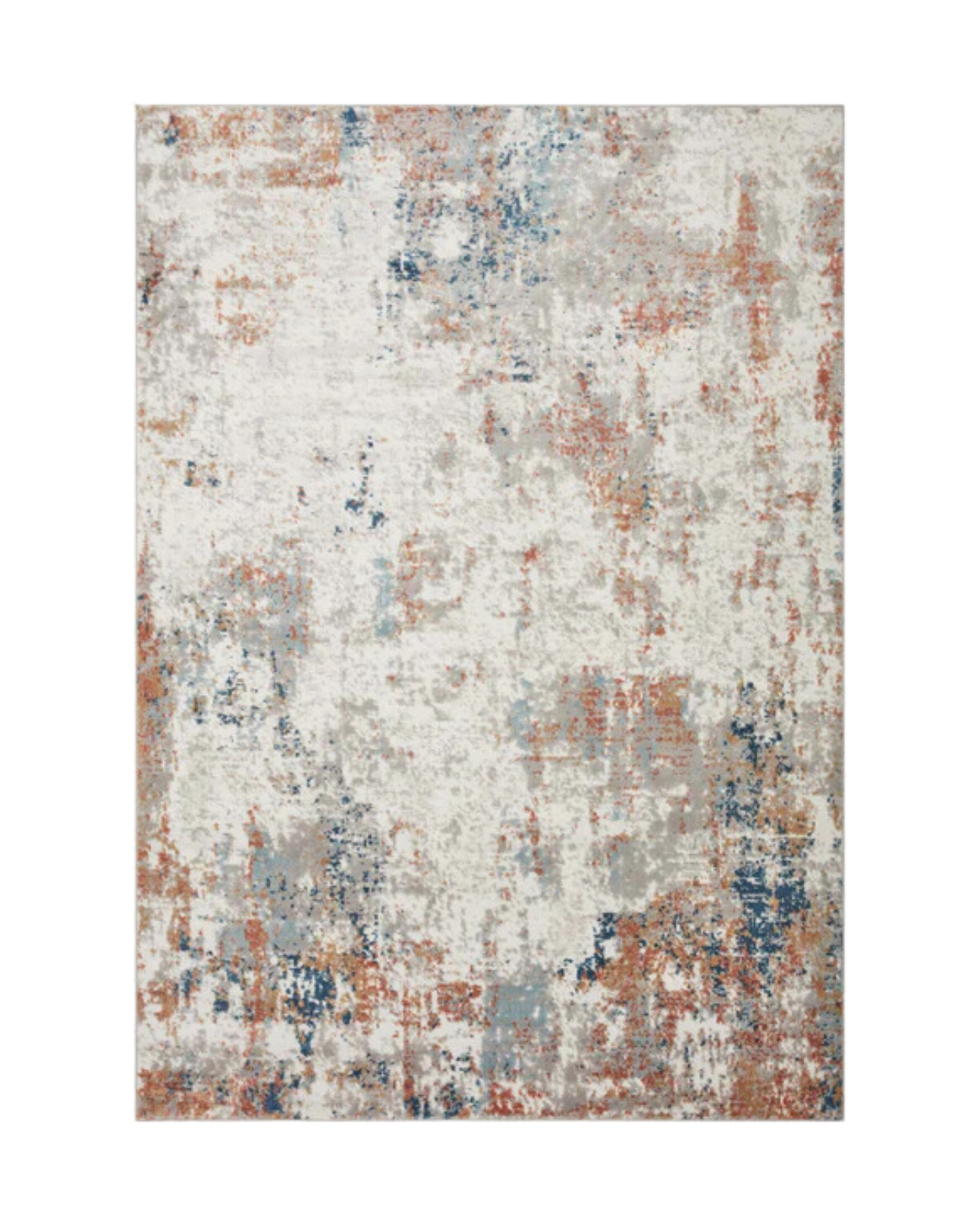 Hazel Rug in Ivory _ Multi