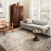 Hazel Rug in Stone _ Gold (2)