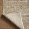 Heritage Rug in AquaTerracotta (1)