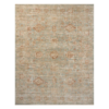 Heritage Rug in Aqua_Terracotta