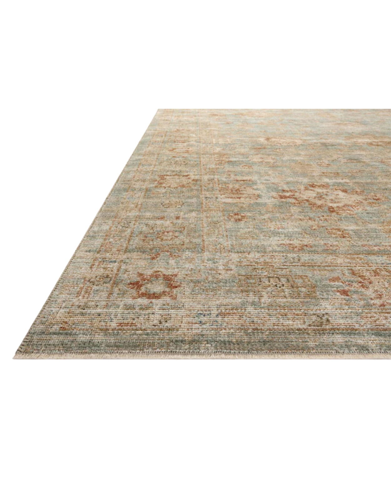 Heritage Rug in Aqua_Terracotta (3)