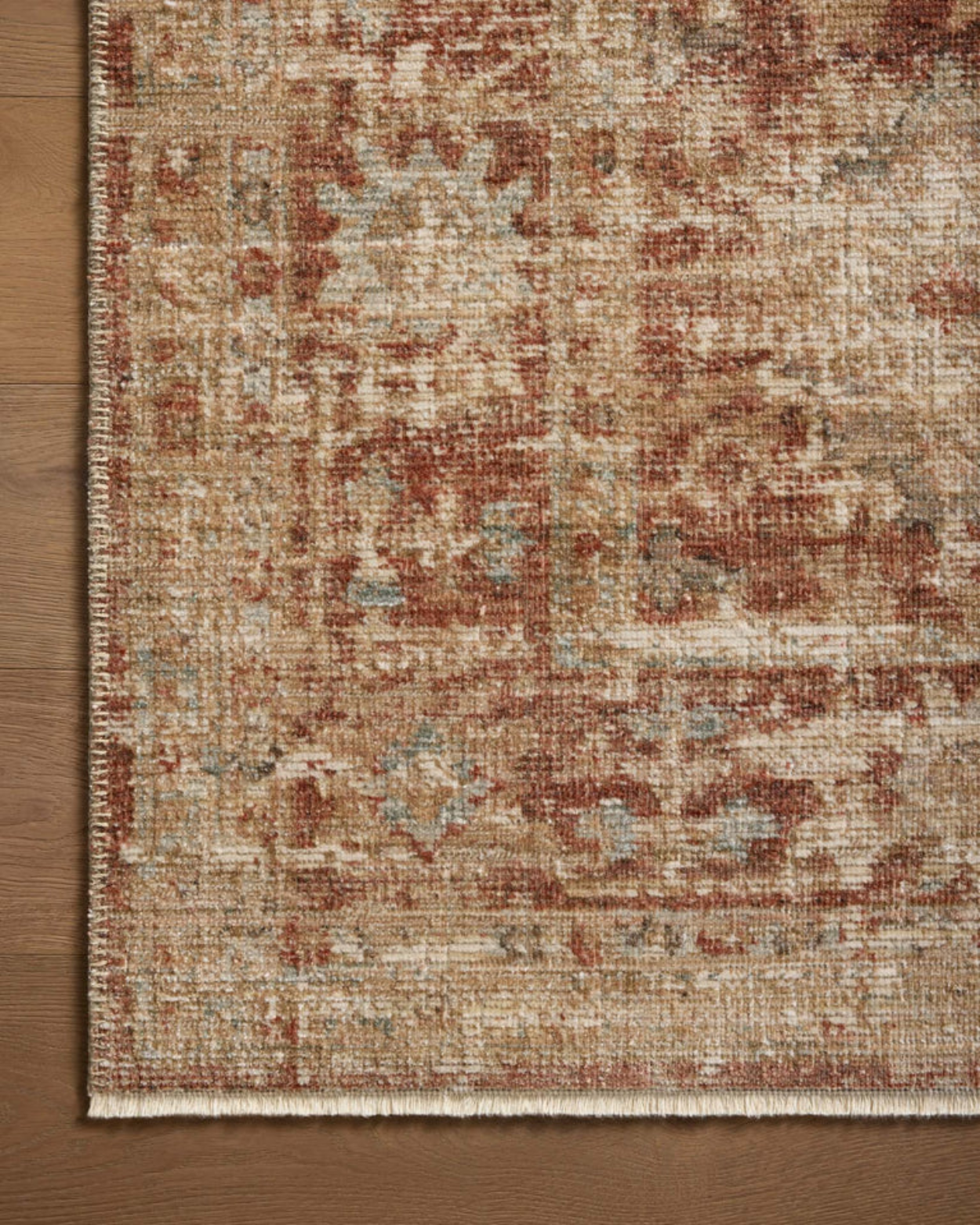 Heritage Rug in BrickMulti